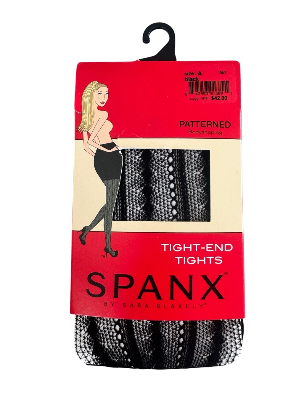 Spanx Patterned Bodyshaping Tight-End Tights NWT